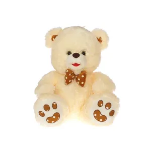 Pluszak miś kremowy z kokardą [mm:] 350 Deef (03463)