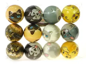 Piłeczka 6,3cm mix, 12szt./op. Adar (585287)