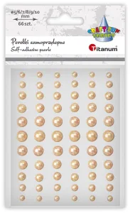 Kryształki Craft-Fun Series perełki złoty jasny Titanum (24CY0396)