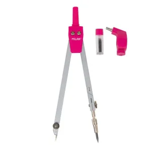 Cyrkiel z etui ACID różowy 3 el. Milan (11101P)