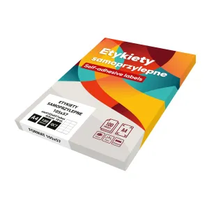 Etykieta samoprzylepna basic A4 biały [mm:] 105x57 Emerson (eta4105x057wbas)