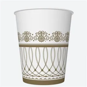 Kubek jednorazowy daisy papier 250ml Pol-mak (01)