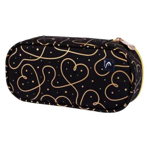 Saszetka Astra Head Golden Hearts - czarna (503021028)