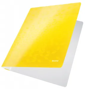 Skoroszyt Leitz WOW A4 - żółty (30010016)