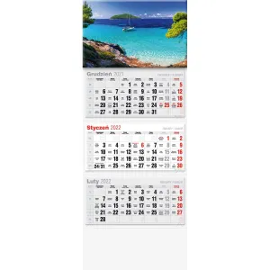 Kalendarz ścienny Avanti trójdzielne (5901769620568)