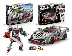 Klocki konstrukcyjne auto robot 2w1 Lean (23575)