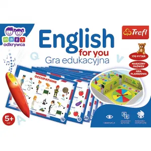 Gra edukacyjna Trefl English for you Magiczny ołówek (02113)