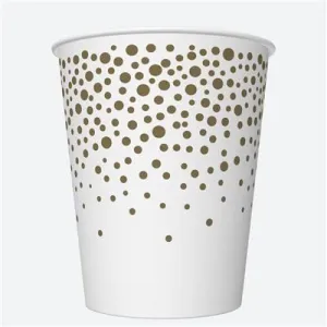Kubek jednorazowy daisy papier 250ml Pol-mak (01)