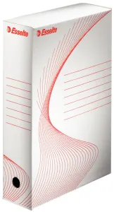 Pudło archiwizacyjne Esselte Boxy 80 A4 - biały 245mm x 80mm x 345mm (128080)