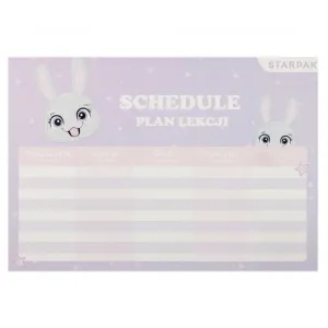 Plan lekcji RABBIT Starpak (536146)