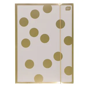 Teczka kartonowa na gumkę Interdruk SATIN GOLD 3 A4 kolor: mix