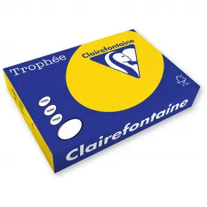 Papier kolorowy Trophee kolorowy A4 - słonecznikowy 80g (xca41978)