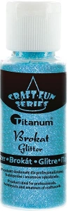 Brokat Titanum Craft-Fun Series kolor: lazurowy 1 kolor. (C37)
