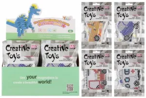 Koraliki dla dziewczynki do zgrzewania pojazdy Mega Creative (544392)