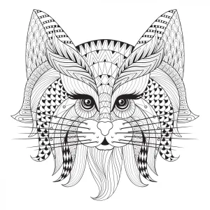 Kolorowanka Mandale. Zwierzęta.