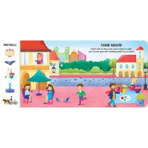 Książka dla dzieci W mieście. Aksjomat