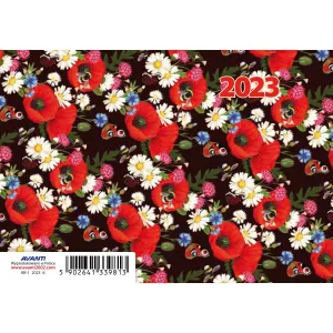Kalendarz książkowy (terminarz) Avanti 70mm x 105mm (5901769620629)