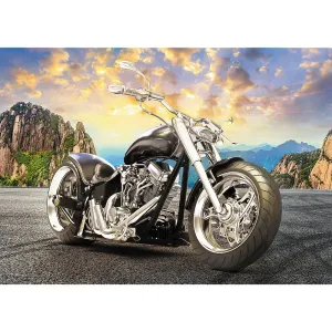 Puzzle Trefl Czarny motocykl 500 el. (37384)