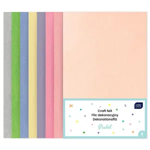 Filc kolor: mix 5 ark. [mm:] 200x297 Interdruk (IFILCPAS)