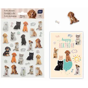 Naklejka (nalepka) PUPPY SIGN Interdruk (30szt)