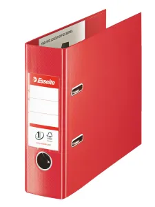 Segregator dźwigniowy Esselte BANKOWY A5 czerwony 70mm (468930)