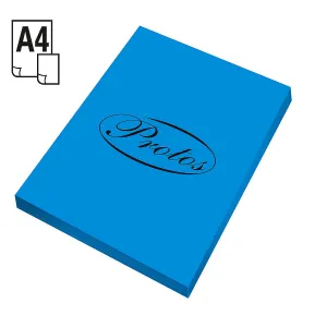 Papier kolorowy A4 niebieski 50k. 160g Protos