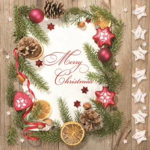 Serwetki Pol-mak Boże narodzenie - mix 330mm x 330mm (SL GW)