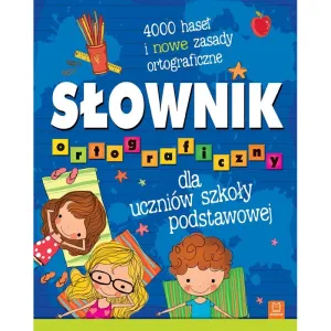 Książka dla dzieci Słownik ortograficzny Aksjomat