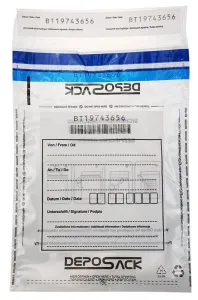 Koperta bezpieczna B5 deposack B5 transparentna [mm:] 185x260 A&G Koperty (2357) 500 sztuk