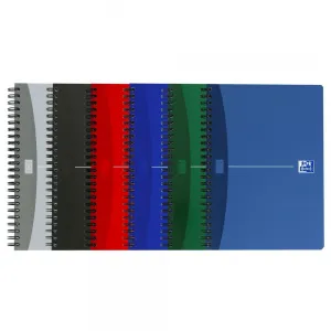 Kołozeszyt (kołobrulion) Oxford Essentials A5 90k. 90g krata 148mm x 210mm (100102938)