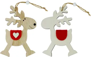 Ozdoba drewniana Craft-Fun Series Zawieszka renifer Titanum (SDGJ-331)