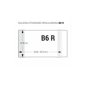 Okładka Biurfol B6R B6 239mm x 330-357mm (OZB-42)