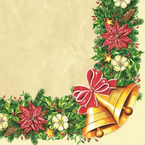 Serwetki Pol-mak gwiazdka - mix 330mm x 330mm (Sd GW)