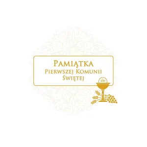 Książeczka edukacyjna Zielona Sowa Pamiątka Pierwszej Komunii Świętej (B5)