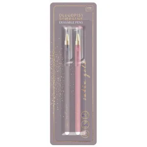 Długopis Satin Gold 2 szt 5902277318824 wkład niebieski Interdruk