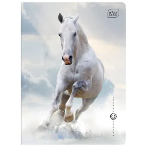 Zeszyt WILD HORSES A5 32k. 70g krata Interdruk