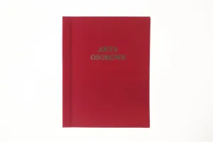 Teczka do akt osobowych ABCDE niezadrukowana A4 bordowy Warta (1824-339-100)