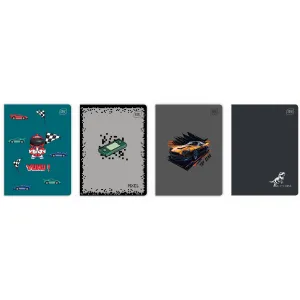 Zeszyt BOYS   mix A5 60k. 70g krata Interdruk (5902277366306)