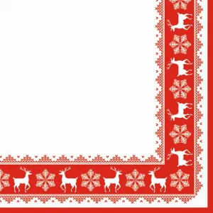 Serwetki Pol-mak gwiazdka - mix 330mm x 330mm (Sd GW)