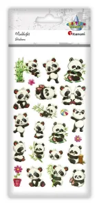 Naklejka (nalepka) Titanum Craft-Fun Series Panda wypukłe (JN-U038)