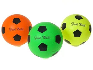 Piłka miękka gumowa nożna Adar (572669)