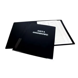 Teczka do akt osobowych A4 - granatowa