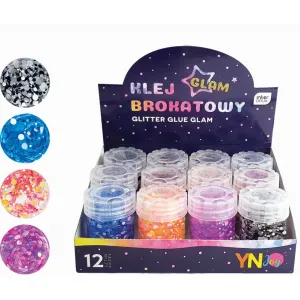 Klej w płynie Noster brokat GLAM brokatowy 20ml