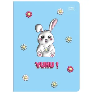 Zeszyt YUHU A5 16k. 70g linia kolor Interdruk