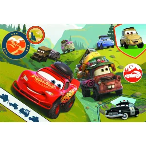 Puzzle Cars 3 Wesołe auta 24 el. Trefl (14352)