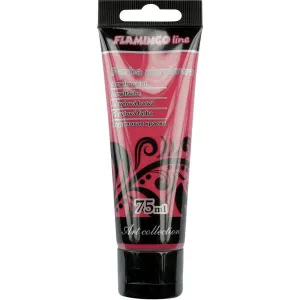 Farba akrylowa kolor: magenta 75ml Flamingo Line (028)