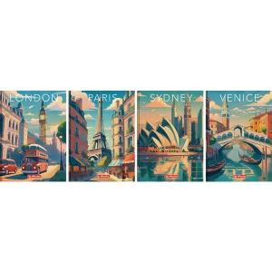 Brulion A6 Retro City 96k. 70g krata Herlitz (400196851)