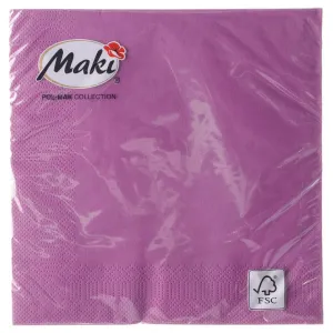 Serwetki Pol-mak - fioletowy 330mm x 330mm (11)