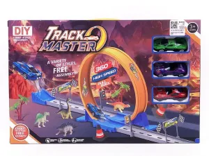 Tor wyścigowy z metalowymi autami Bigtoys (BA4810)