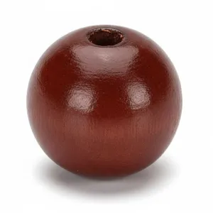 Ozdoba drewniana Craft-Fun Series Korale drewniane w kolorze ciemnobrązowym Titanum (25KBZ004)